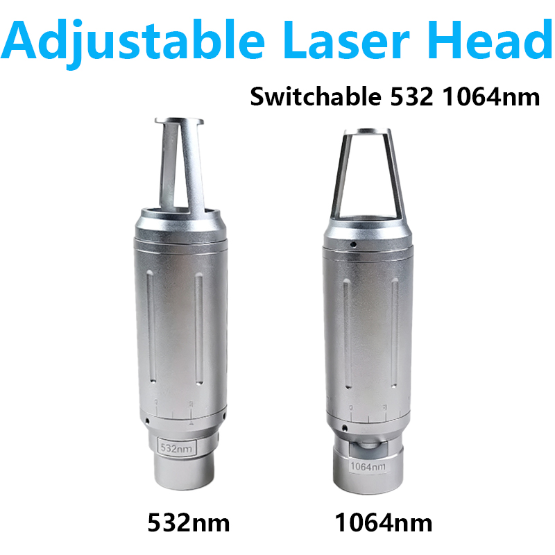 Laser Skin Resurfacing Machine - رأس ليزر قابل للتعديل 1064 532