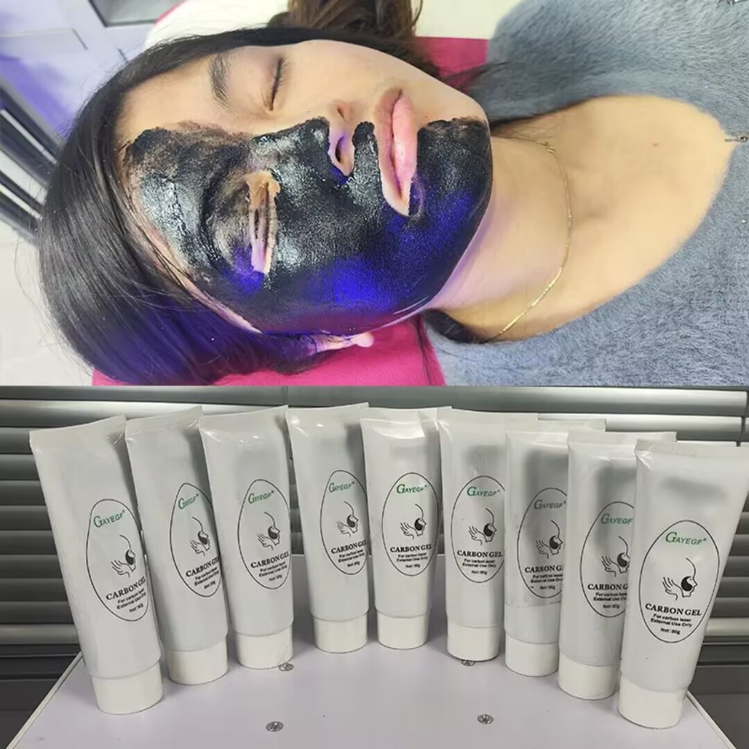 Laser Carbon Peel Cream Gel 80Ml - 10 قطعة 5 قطعة 2 قطعة