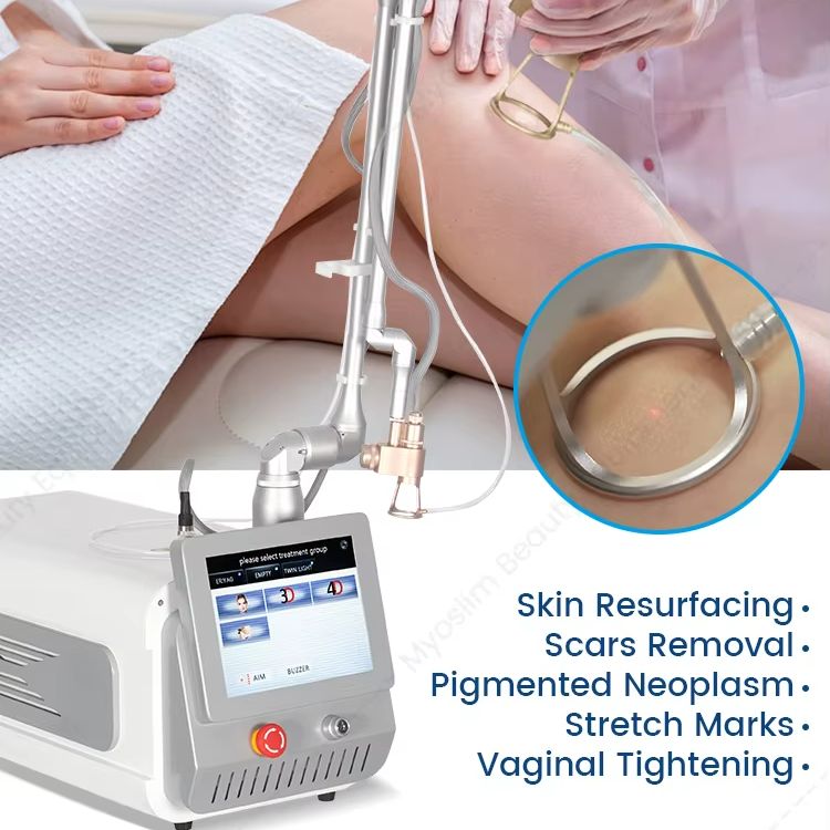 جهاز ليزر CO2 احترافي بتقنية 4 - مراجعة Laser Skin Resurfacing Machine وسعره