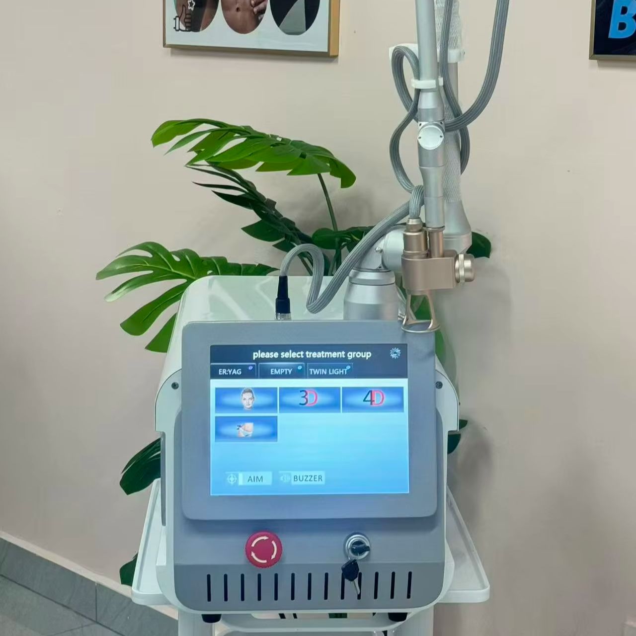 جهاز ليزر CO2 احترافي بتقنية 4 - مراجعة Laser Skin Resurfacing Machine وسعره